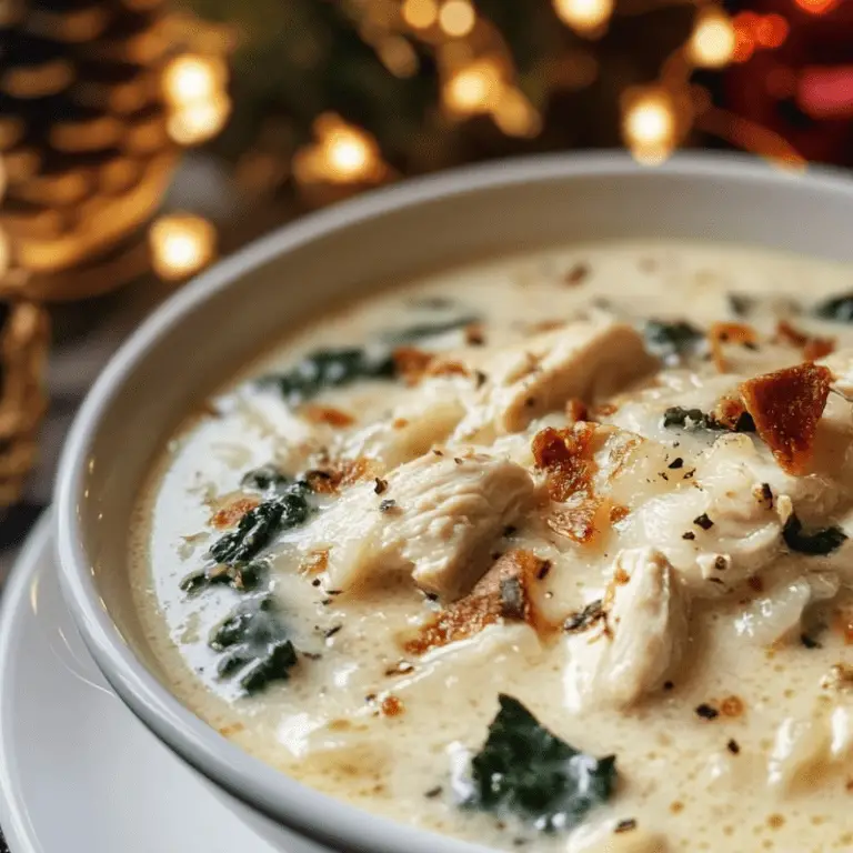 Creamy Chicken Parmesan Soup