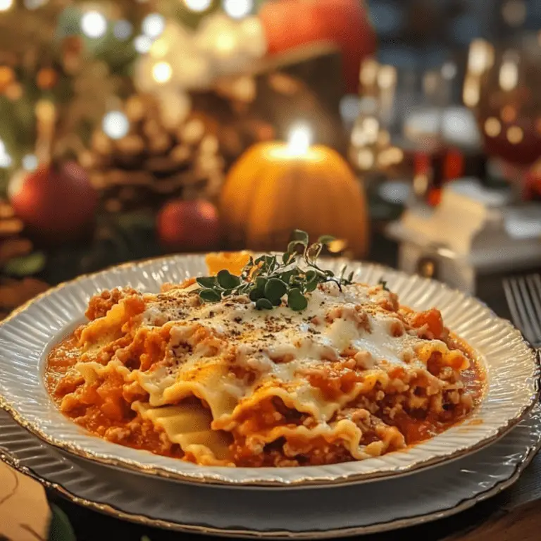 Creamy Lasagna Soup