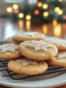 Gluten-free dairy-free sugar cookies with sprinkles