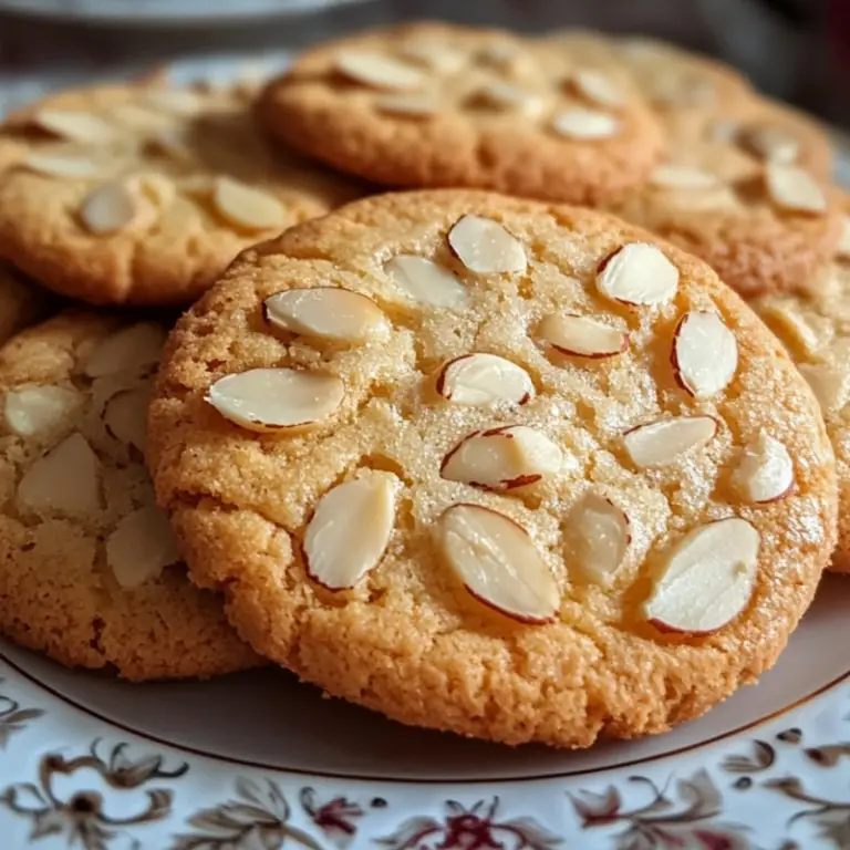 Lemon Almond Cookies