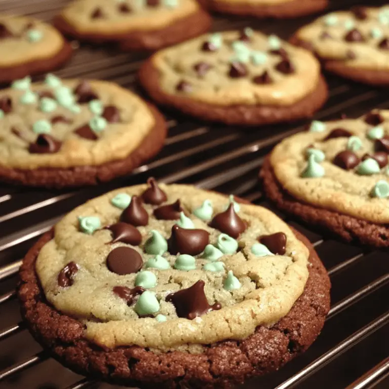 Mint Chocolate Cookies
