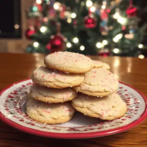 Peppermint Chocolate Bliss Cookies