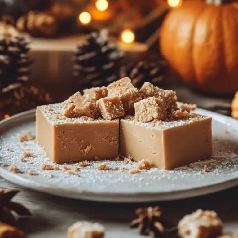 Pumpkin Spice Fudge