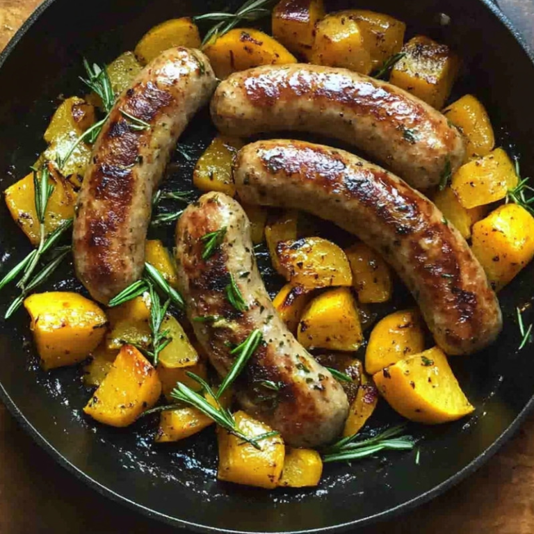 Sausage and Squash Skillet