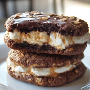 Brownie Mix S'mores Cookies