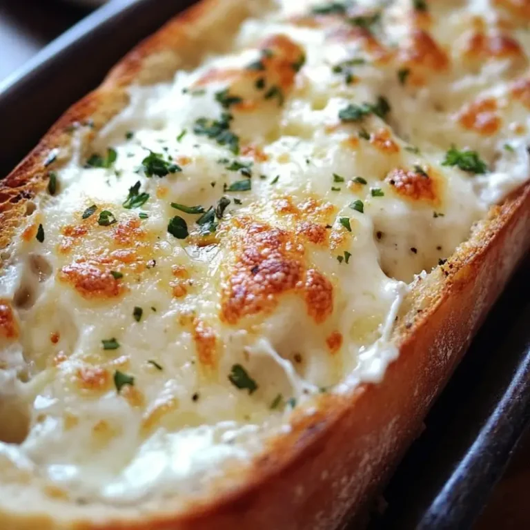 Spooky Cream Cheese Garlic Bread