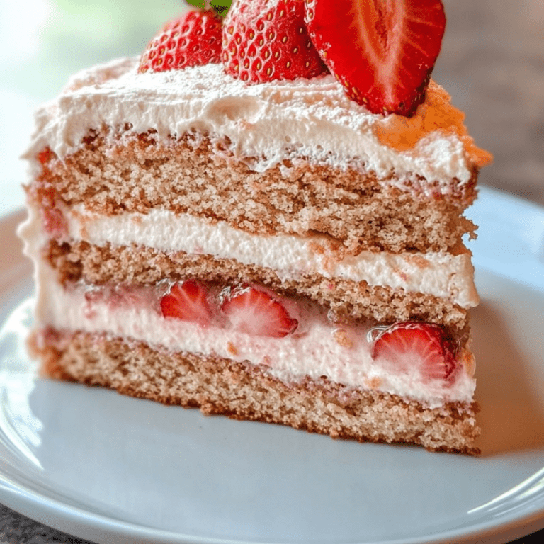 Strawberry Bliss Cake