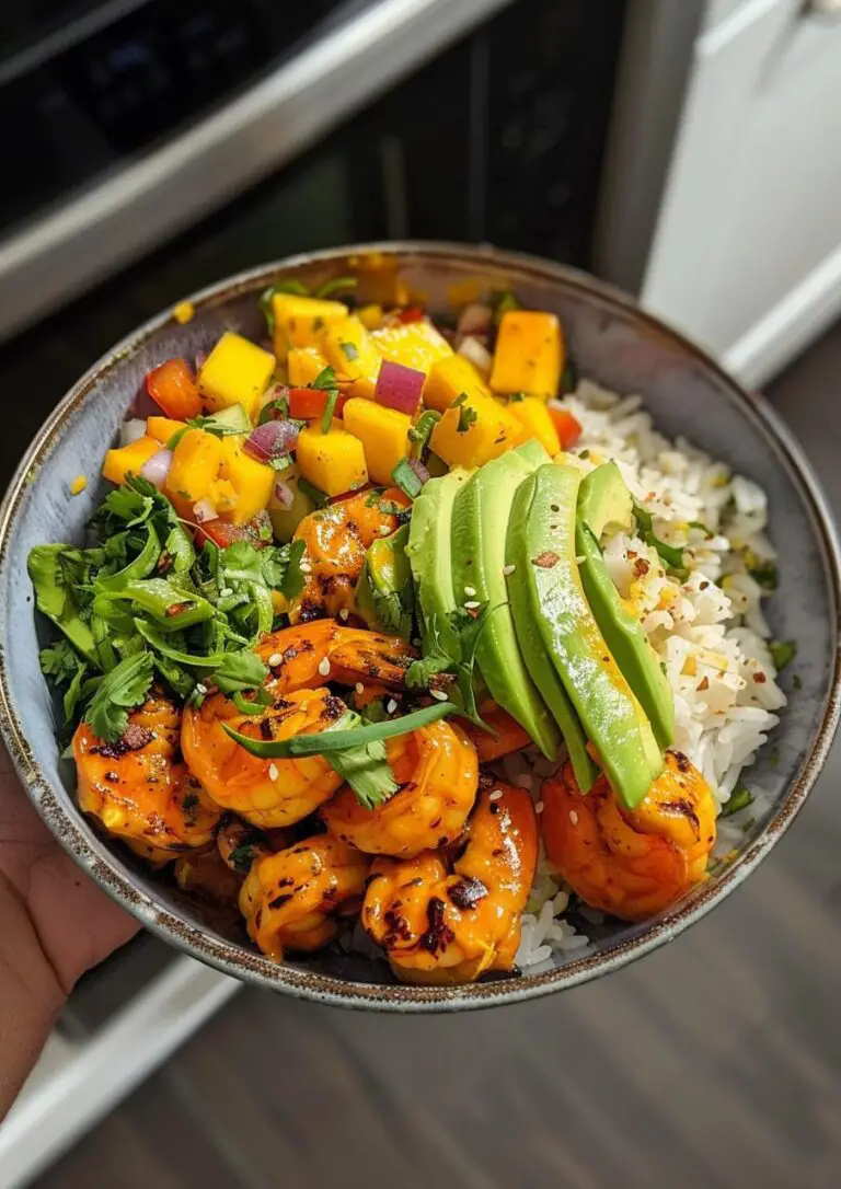 Spicy Shrimp Burrito Bowl Recipe