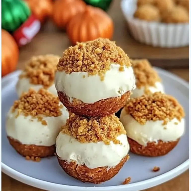 No-Bake Pumpkin Cheesecake Balls