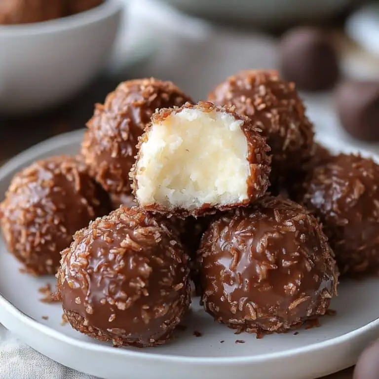 Almond Joy Coconut Bites: A Bite-Sized Treat of Chocolate and Coconut Bliss