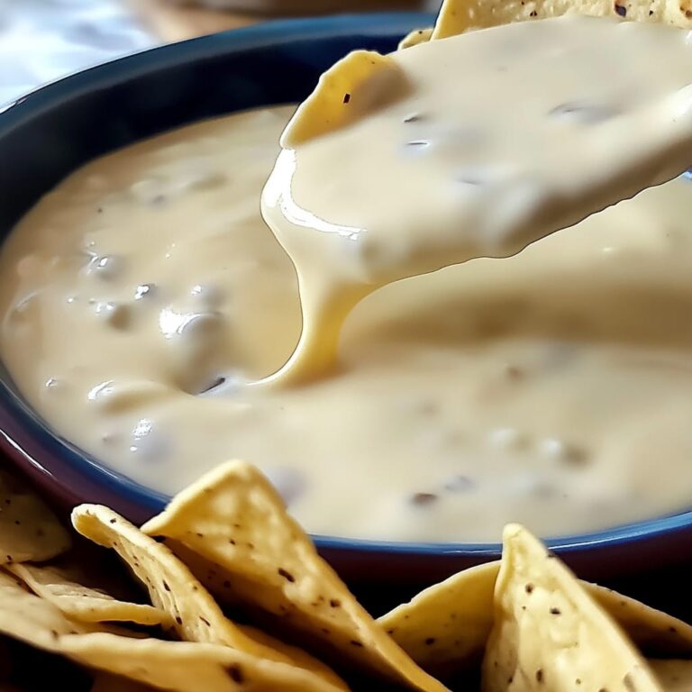 Mexican Restaurant-Style White Cheese Dip