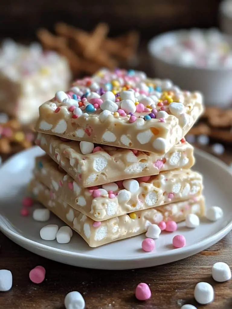 Marshmallow Popcorn Bark: A Sweet & Salty Treat