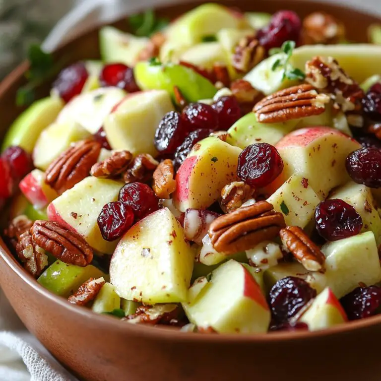 Easy & Delicious Apple Salad Recipe