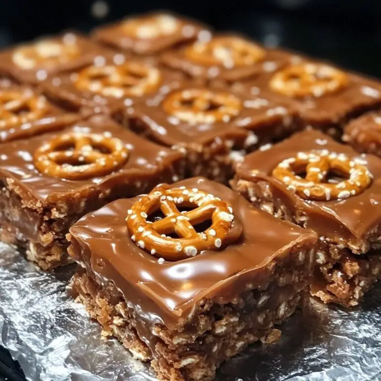 Chocolate Caramel Pretzel Bars – Sweet, Salty, and Oh-So-Addictive!