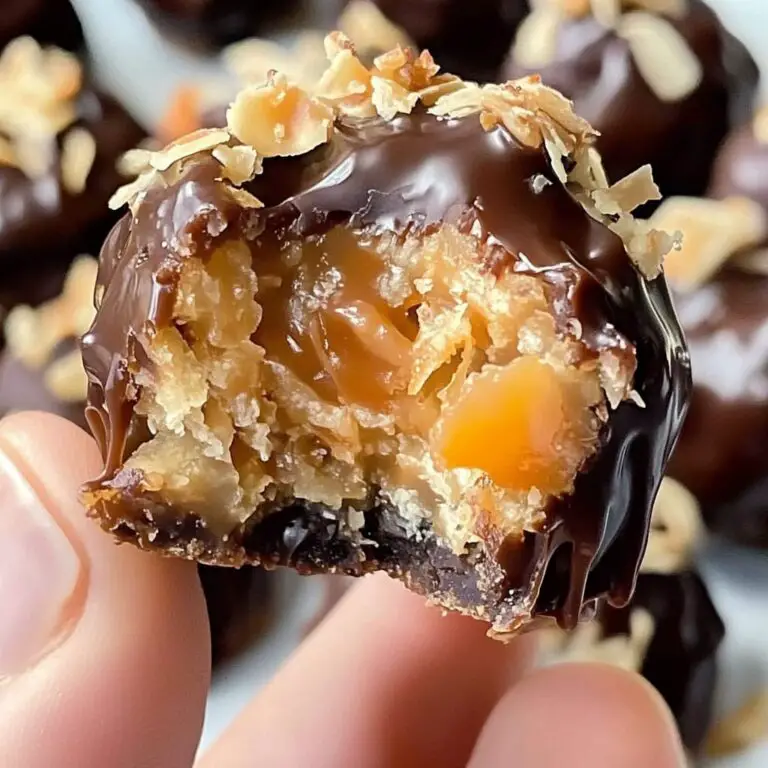 Samoa Truffles Recipe