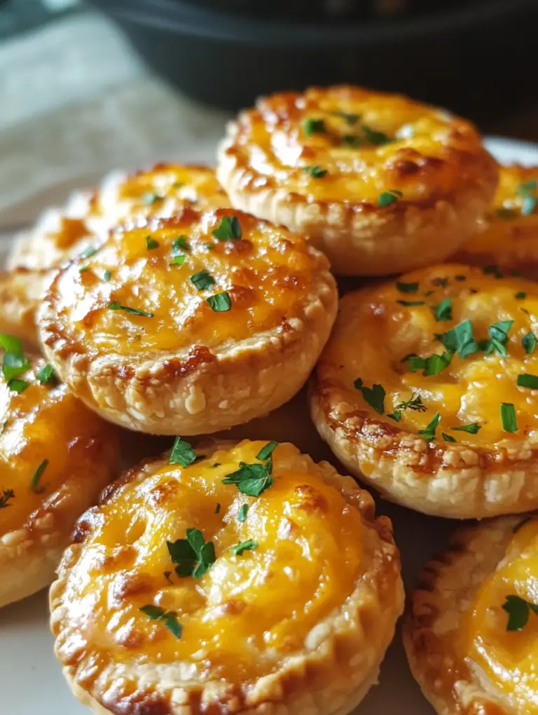 Pumpkin-Cheddar Mini Pies