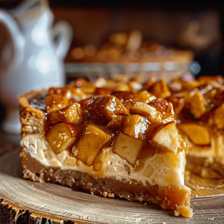 Apple Pie Cheesecake