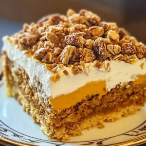 Pumpkin Crunch Cake Delight