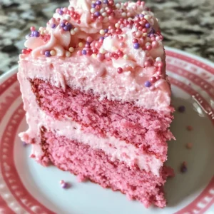 Pink Velvet Cake with Cream Cheese Frosting