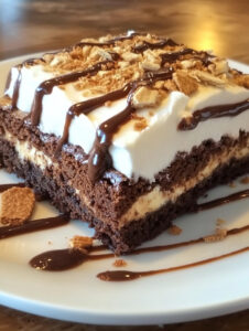 S'mores Brownie Adventure