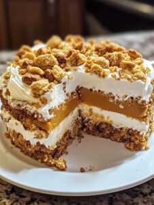 Pumpkin Crunch Cake Delight