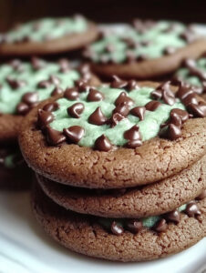 Copycat Thin Mint Cookies