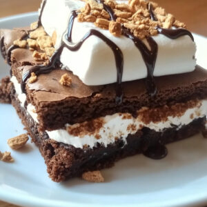 S'mores Brownie Adventure