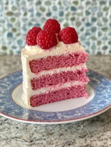  Pink Velvet Cake with Cream Cheese Frosting