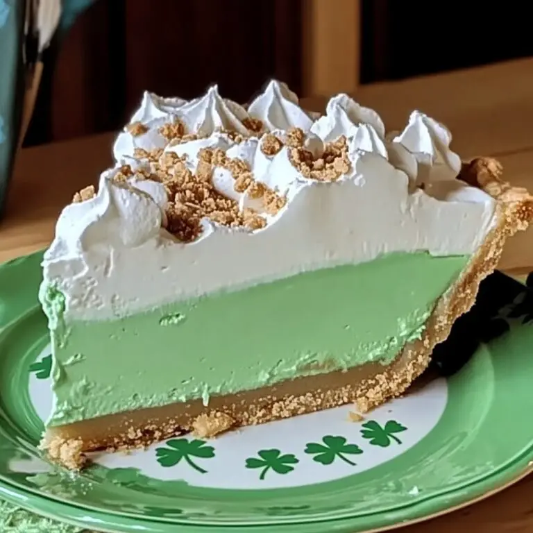 Shamrock Shake Pie: A Minty Delight You’ll Love!