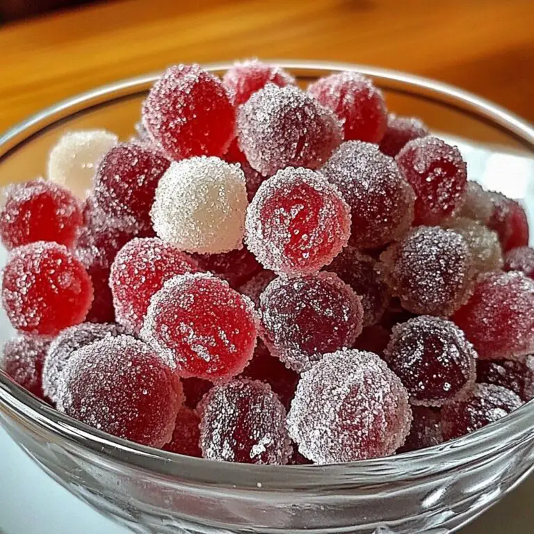 Orange Vanilla Candied Cranberries: A Festive, Sweet-Tart Treat