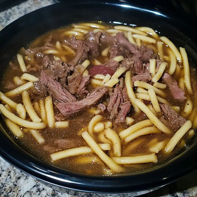 Crockpot Chuck Roast with Egg Noodles: A Comfort Food Classic