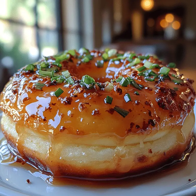 Sweet and Savory Maple Cornbread Doughnuts