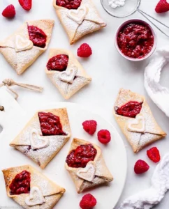 Vegan Love Letter Pastries