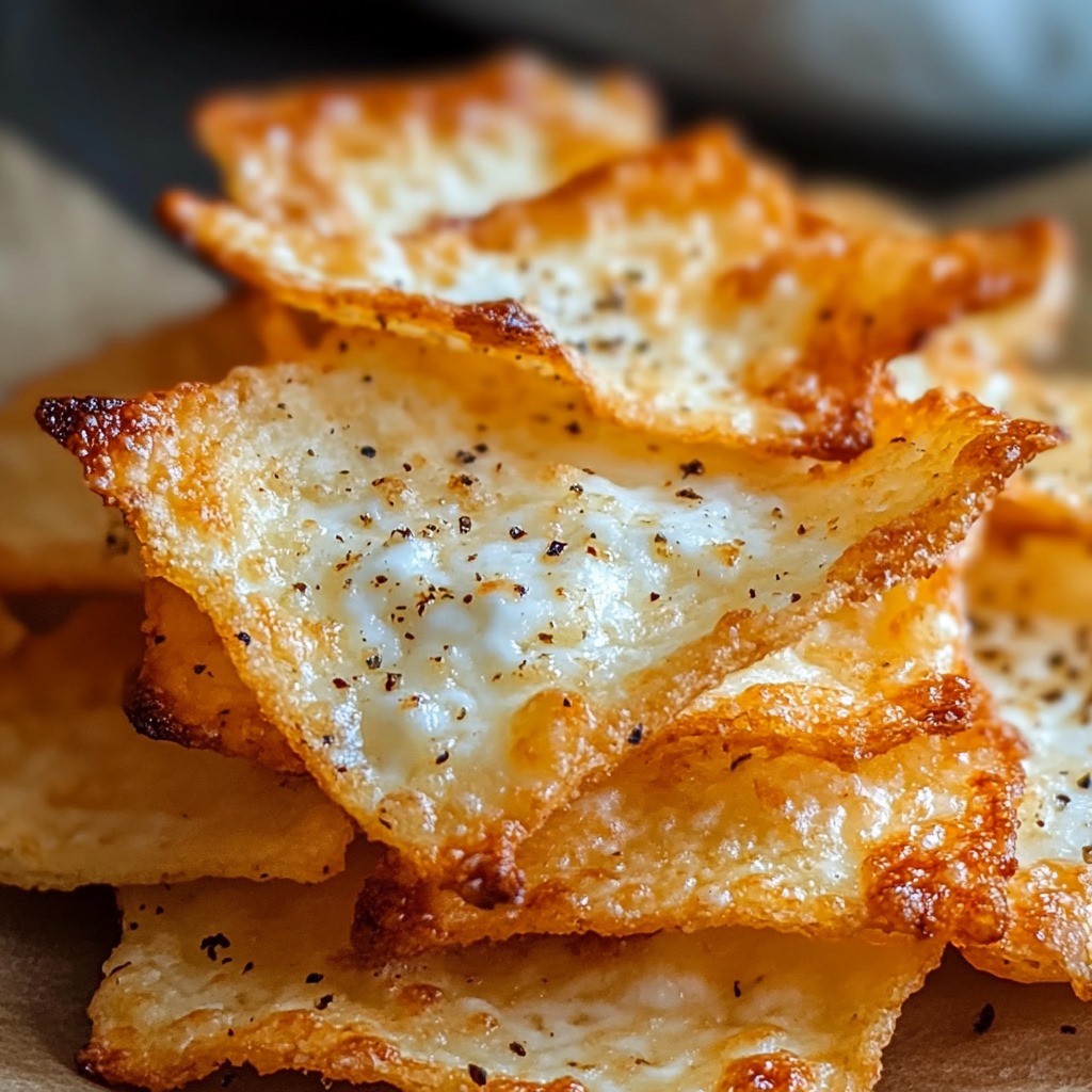 Cottage Cheese Chips
