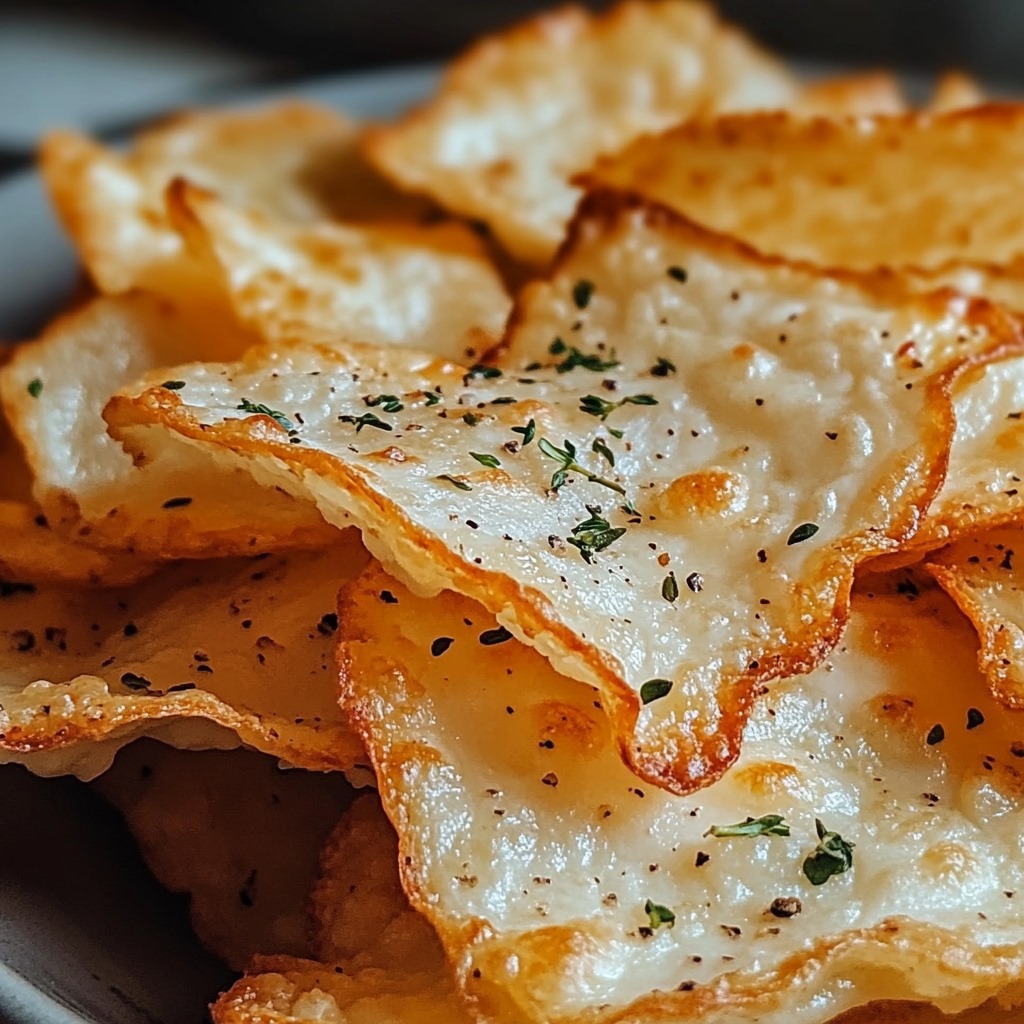 Cottage Cheese Chips
