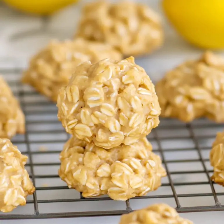 Lemon Oatmeal No-Bake Cookies: A Zesty Treat You’ll Love!