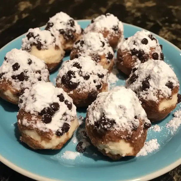 Chocolate Ricotta Snowball Bites: A Sweet Bite of Bliss 🍫✨