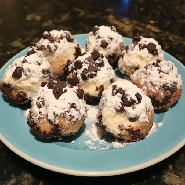 Chocolate Ricotta Snowball Bites: A Sweet Bite of Bliss 🍫✨