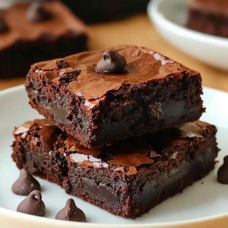 Greek Yogurt Dark Chocolate Brownie