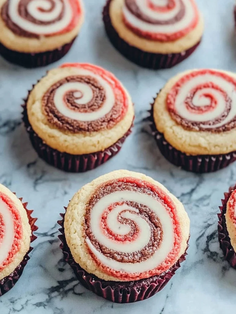 Valentine Day Swirl Cookies