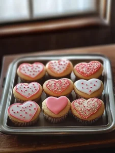 Valentine's Heart-Shaped Sugar Cookies