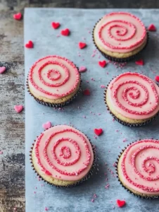 Valentine Day Swirl Cookies