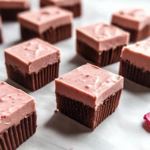 2-Ingredient Strawberry Fudge