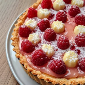 Raspberry Frangipane Tart