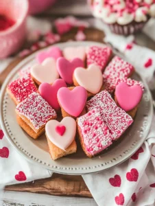 Valentine Sugar Wafer Cookies