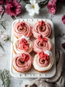 Vegan Pink Cinnamon Rolls