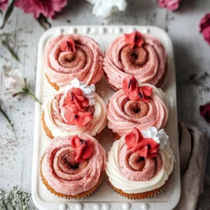 Vegan Pink Cinnamon Rolls