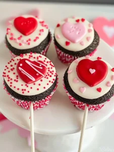 Valentine’s Day Oreo Pops