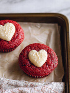 Red Velvet Sugar Cookies