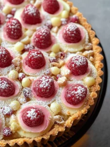 Raspberry Frangipane Tart